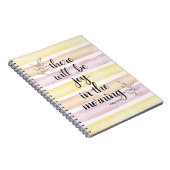 Carnet Joie le matin (Côté Droit)