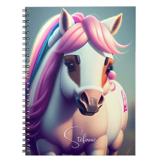 Carnet Joli 3d Spirit Pony 2 (Devant)
