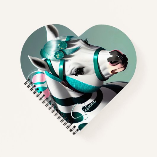 Carnet Joli 3d Spirit Pony 7 (Devant)
