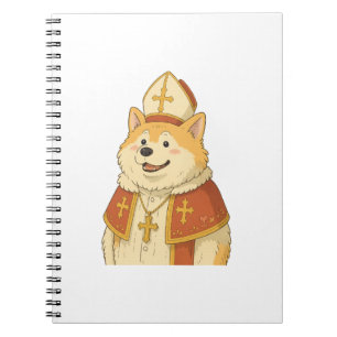Carnet Joli Akita Pape - Création de Chien Drôle