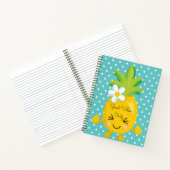 Carnet Joli ananas et Polka Dot Good Vibes seulement (Intérieur)