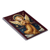Carnet Joli Ange de Noël Vintage (Côté Droit)