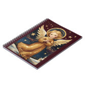 Carnet Joli Ange de Noël Vintage (Côté gauche)