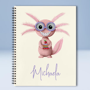 Carnet Joli Axolotl Personnalisé