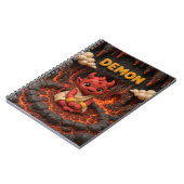 Carnet Joli bébé démon, mythique (Côté gauche)