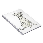 Carnet Joli cadeau Dalmatien Chien Chien Chien Mère Lover (Côté Droit)