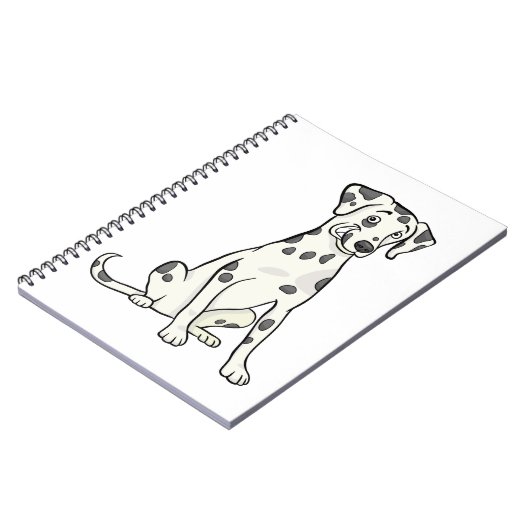 Carnet Joli cadeau Dalmatien Chien Chien Chien Mère Lover (Côté gauche)
