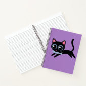 Carnet Joli Chat Chaton avec Poisson Cadeau pour Filles (Intérieur)