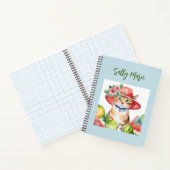 Carnet Joli chat tigré orange (Intérieur)