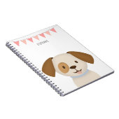 Carnet Joli chiot (Côté Droit)