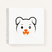 Carnet Joli chiot (Devant)