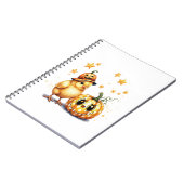 Carnet Joli Citrouille de poussette Halloween (Côté gauche)