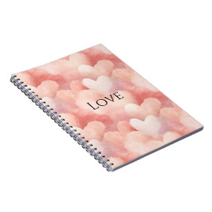 Carnet Joli Coeur rose
