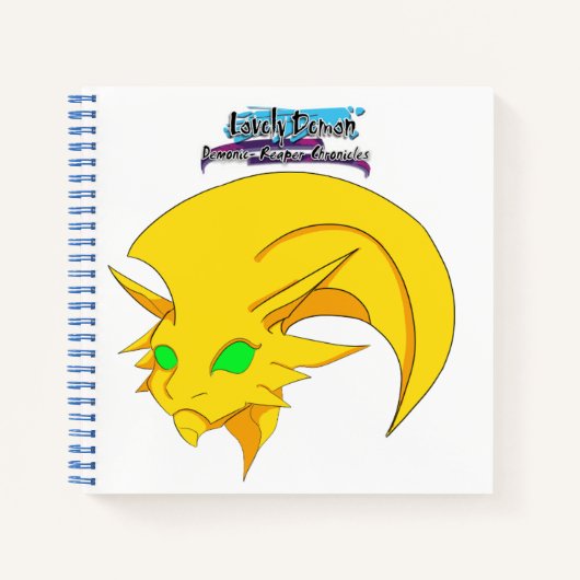 Carnet Joli démon : Chroniques démoniqueuses SketchBook (Devant)