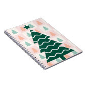 Carnet Joli design de Noël d'arbre de Noël. (Côté Droit)