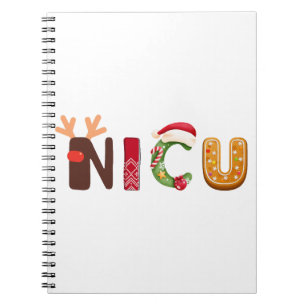 Carnet Joli design de Noël NICU