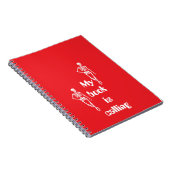 Carnet Joli design effrayant d'Halloween (Côté Droit)