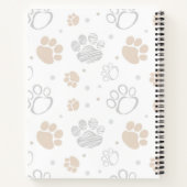 Carnet Joli dessin Westi Puppy sur pattes Imprimer (Dos)