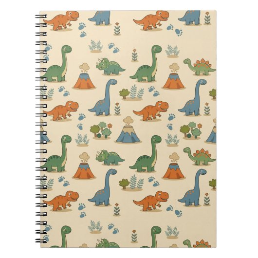 Carnet Joli Dino  (Devant)