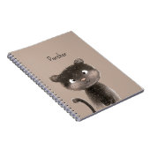 Carnet Joli Douce Panthère Animal (Côté Droit)