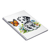 Carnet Joli(e) ami(e) dalmate/papillon (Côté Droit)