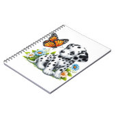 Carnet Joli(e) ami(e) dalmate/papillon (Côté gauche)