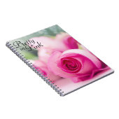 Carnet Joli en rose rose (Côté Droit)