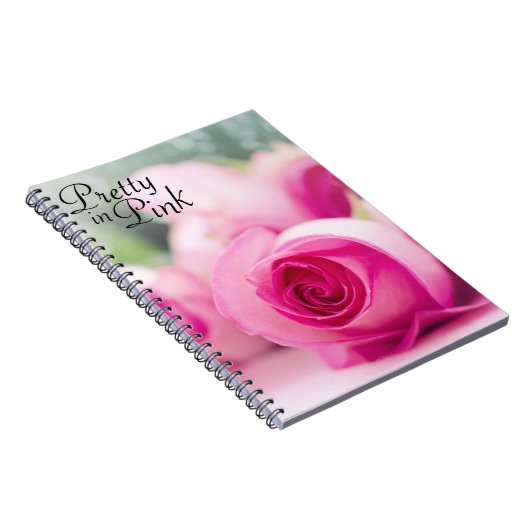 Carnet Joli en rose rose (Côté Droit)
