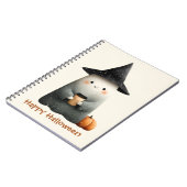 Carnet Joli Fantôme avec Café Halloween (Côté gauche)
