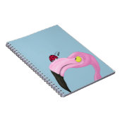Carnet Joli Flamant rose rose (Côté Droit)