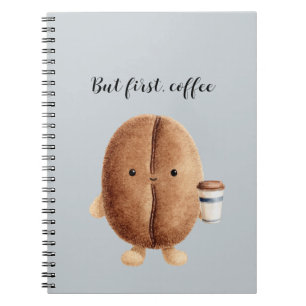 Carnet Joli Haricot De Café Mais Avant Tout Café