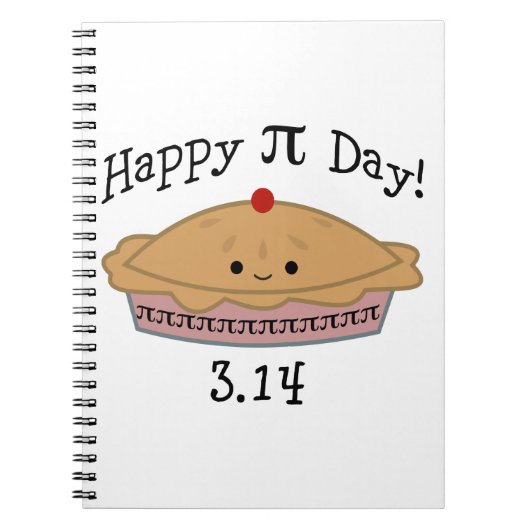 Carnet Joli Joyeux Pi Day ! (Devant)