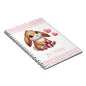 Carnet Joli lapin de la Saint-Valentin (Côté Droit)