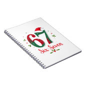 Carnet Joli Mémo Noël Six Sept 67 6 7 Vacances (Côté Droit)