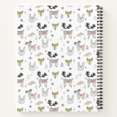 Carnet Joli Motif animal de bois (Dos)