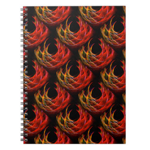 Carnet Joli motif d'art abstrait moderne boho élégant #50