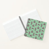 Carnet Joli Motif de fentes (Intérieur)