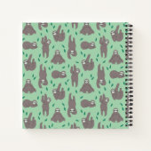 Carnet Joli Motif de fentes (Dos)