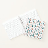 Carnet Joli Motif de forêt de gribouillis (Intérieur)