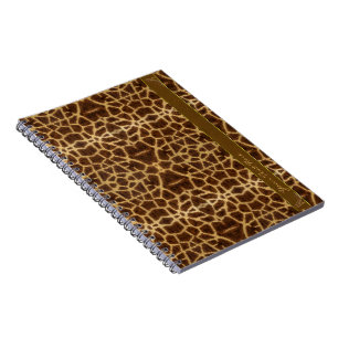Carnet Joli motif de girafe féminine Imprimé animal & Sti