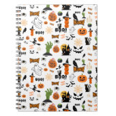 Carnet Joli motif d'Halloween effrayant (Devant)