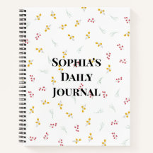 Joli motif floral de fleurs sauvages et de baies
