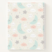 Carnet Joli Motif Pastel Sky souriant (Dos)