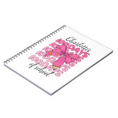 Carnet Joli nœud en crayon pour les 100 jours d'école pou (Côté gauche)