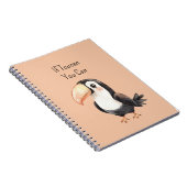 Carnet Joli oiseau animal toucan (Côté Droit)