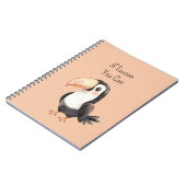Carnet Joli oiseau animal toucan (Côté gauche)