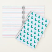 Carnet Joli oiseau bleu (À l'intérieur)
