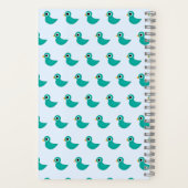 Carnet Joli oiseau bleu (Verso)