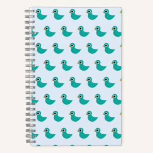 Carnet Joli oiseau bleu