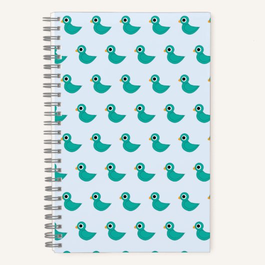 Carnet Joli oiseau bleu (Recto)